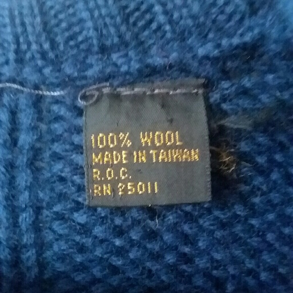 Eddie Bauer Mens Blue Sweater - Picture 5 of 5